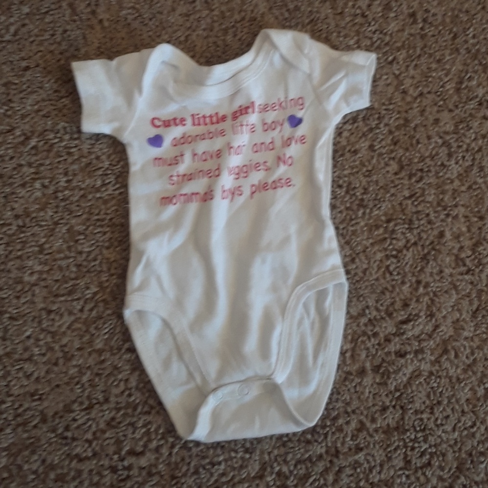 🌟4/10🌟Baby Girl " cute little girl  " onsesie